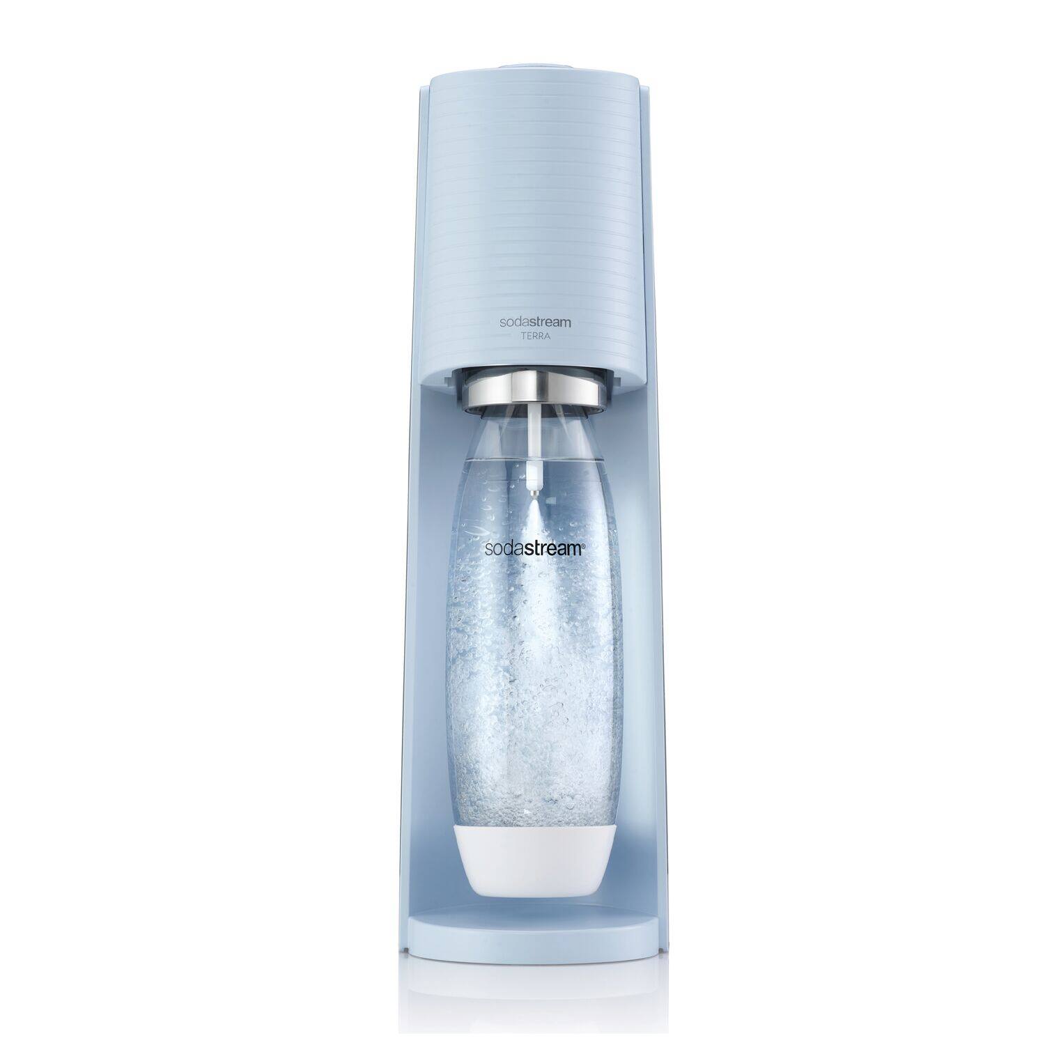 Front. SodaStream - Terra Water Maker Kit - Blue.