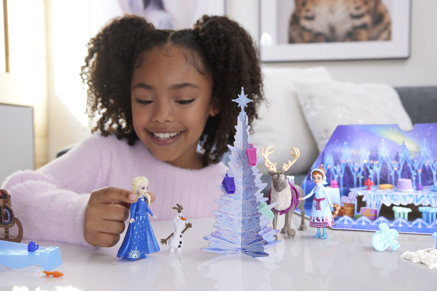 Alt View 4. Mattel - Mattel - Disney Frozen Advent Calendar   - Collectibles - Multicolor.