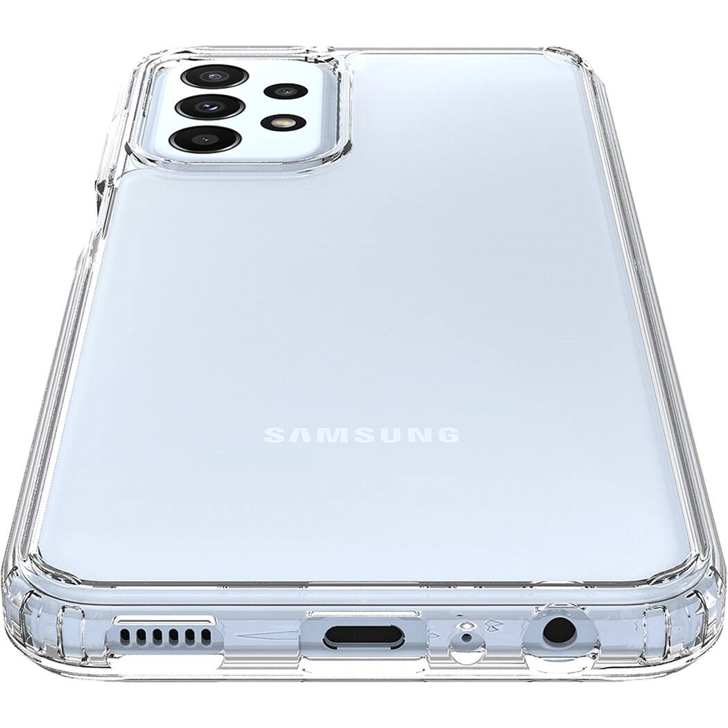 Alt View 13. SaharaCase - Hybrid-Flex Hard Shell Case for Samsung Galaxy A23 5G - Clear.