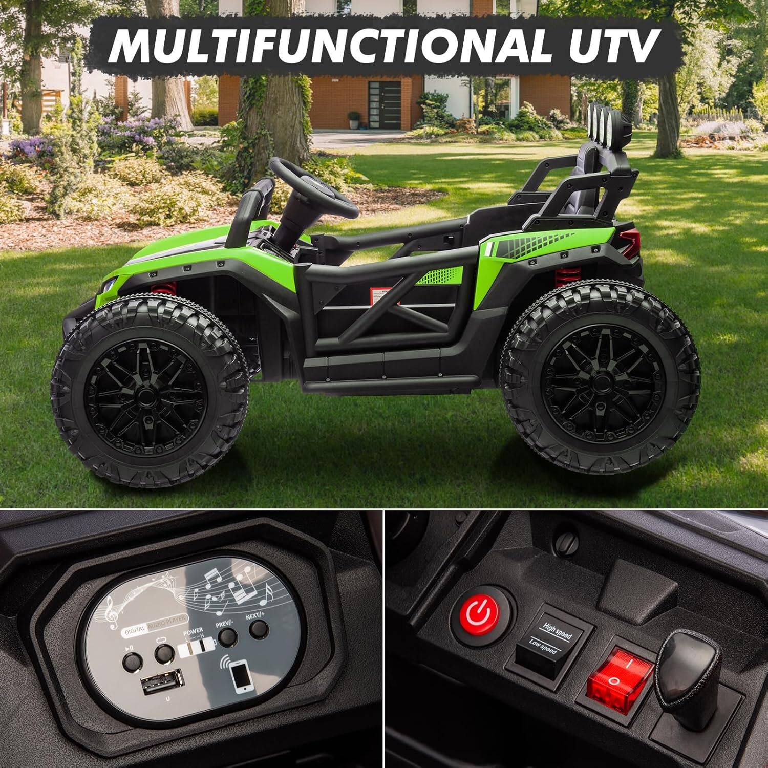 MULTIFUNCTIONAL UTV

DIGITAL RADIO
POWER PREV NEXT

High Speed
Low Speed