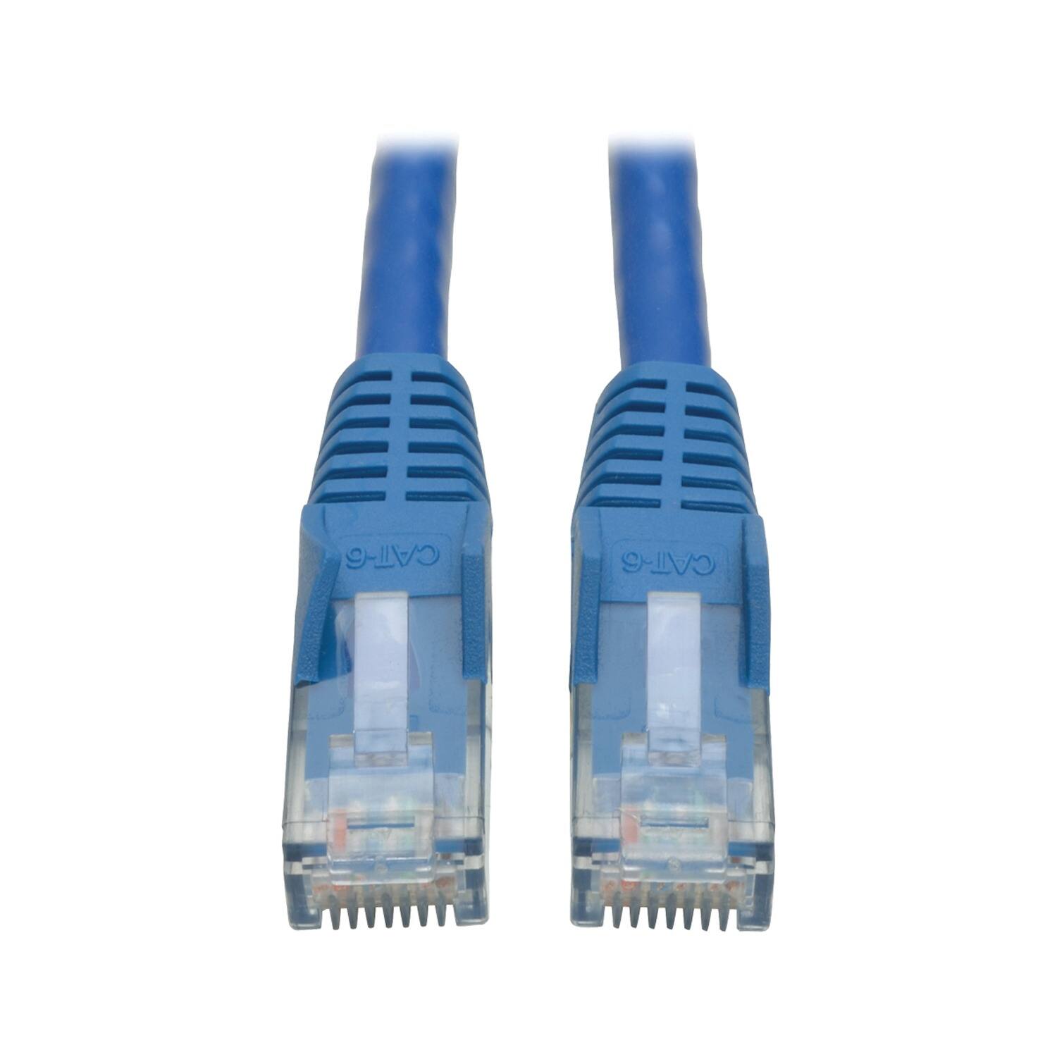 Tripp Lite - By Eaton N201-050-bl Cat-6 Gigabit Snagless Molded Solid Utp Ethernet Cable (50 Ft.; - Blue