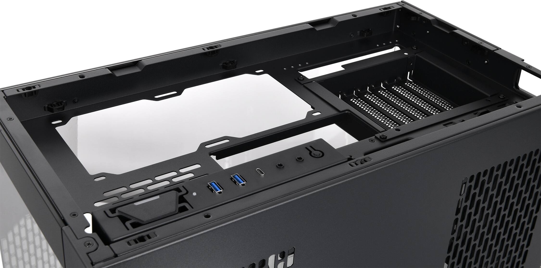 Alt View 26. Thermaltake - CTE E550 TG Mid Tower ATX PC Case - Black.