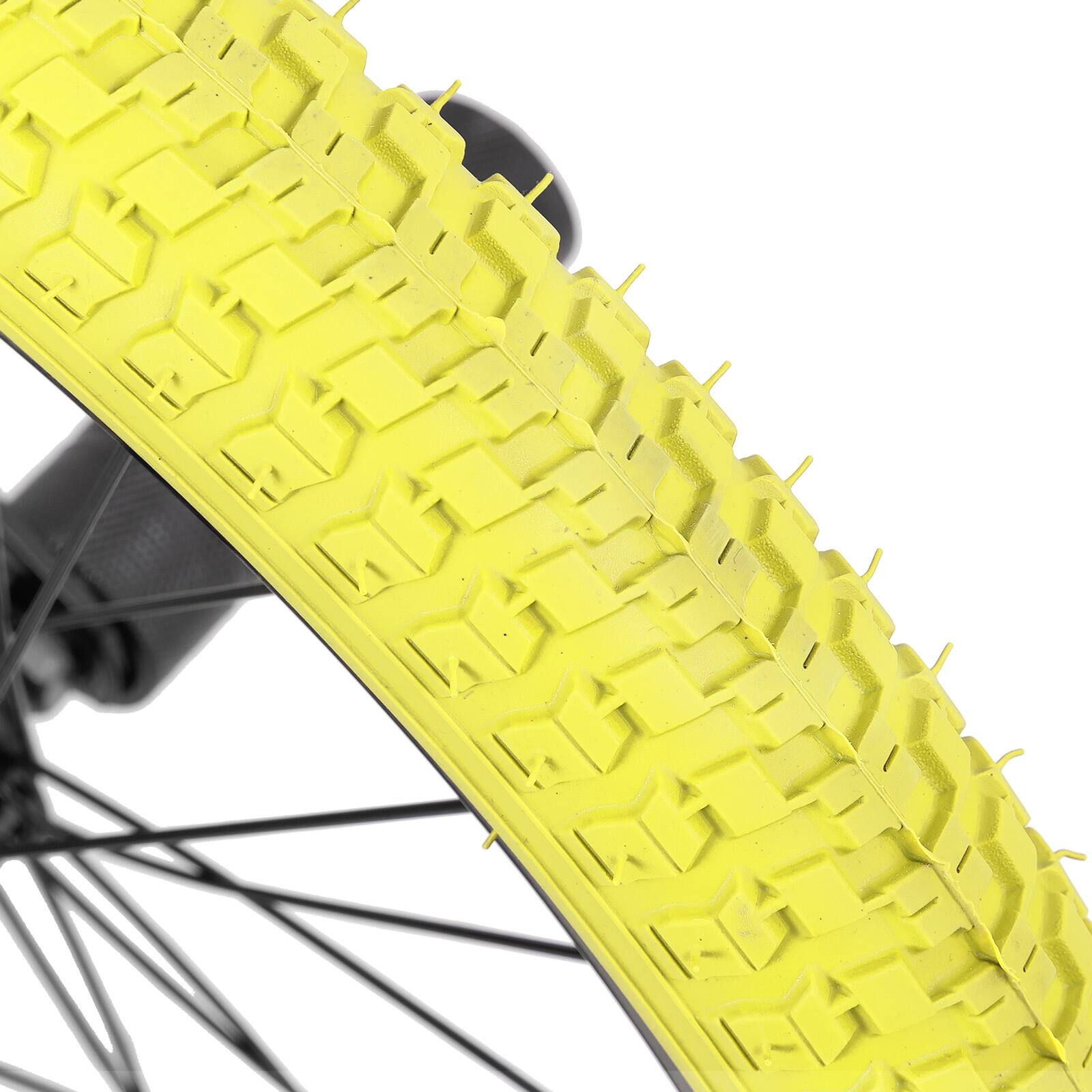 Alt View 6. JOYSTAR - JOYSTAR Brockway Freestyle Kids BMX Bike 20" Kids Bicycles for Ages 6-10, Girls Boys Beginner-Level Riders 2 Pegs Yellow - Yellow.