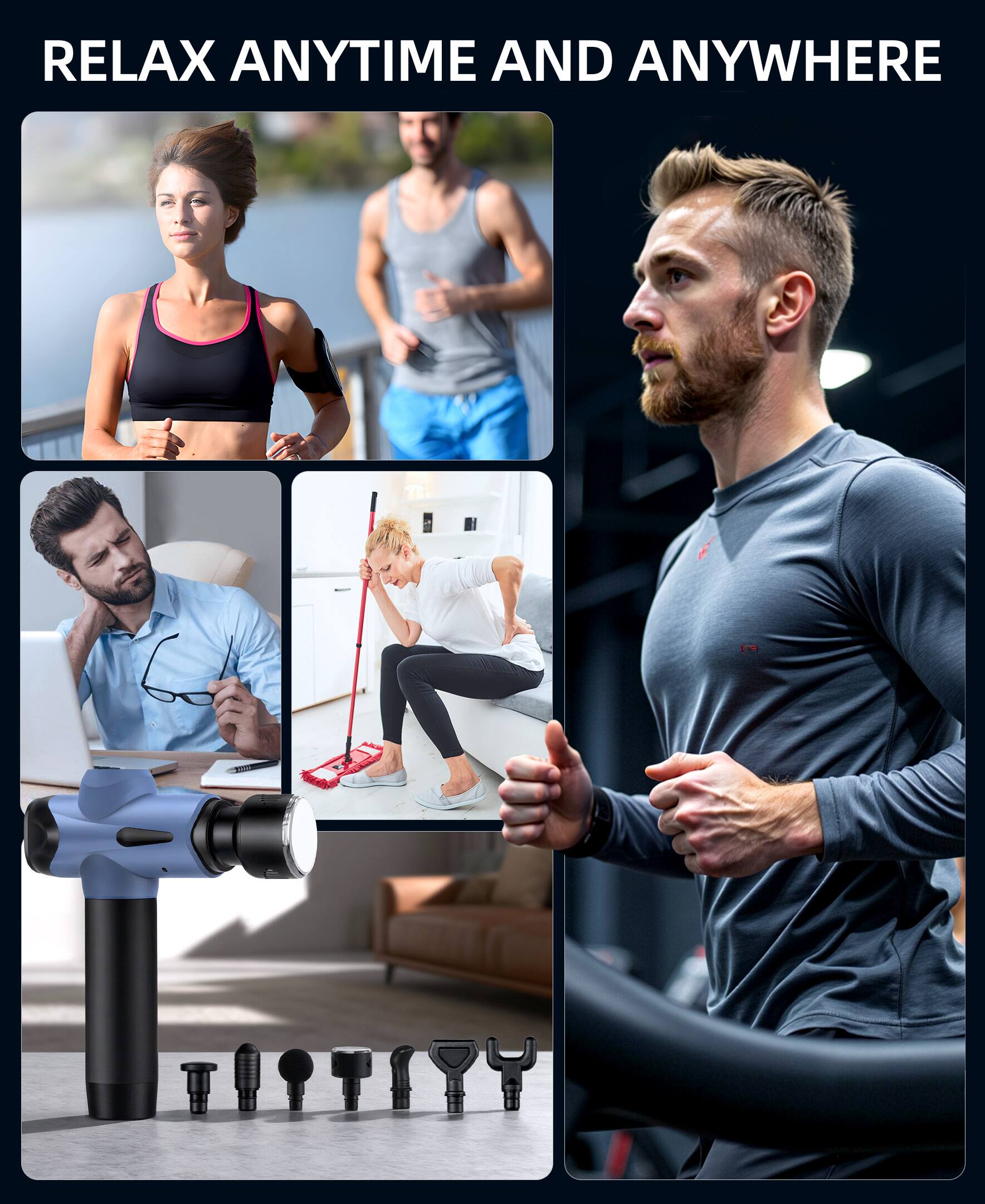 RELAX ANYTIME AND ANYWHERE