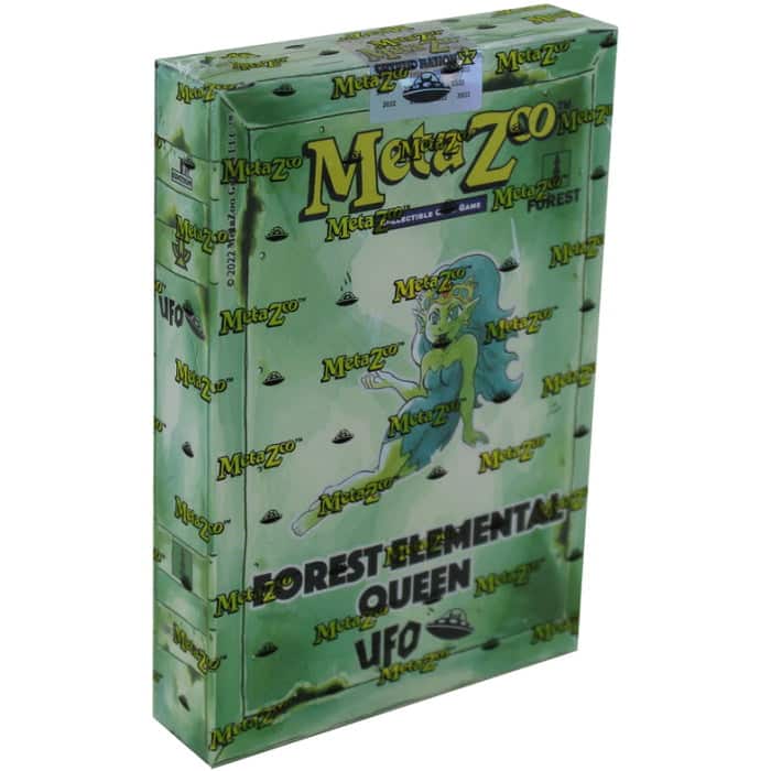 MetaZoo games - MetaZoo: Cryptid Nation TCG - UFO 1st Edition Forest Theme Deck - Elemental Queen price history on PriceWatchPro