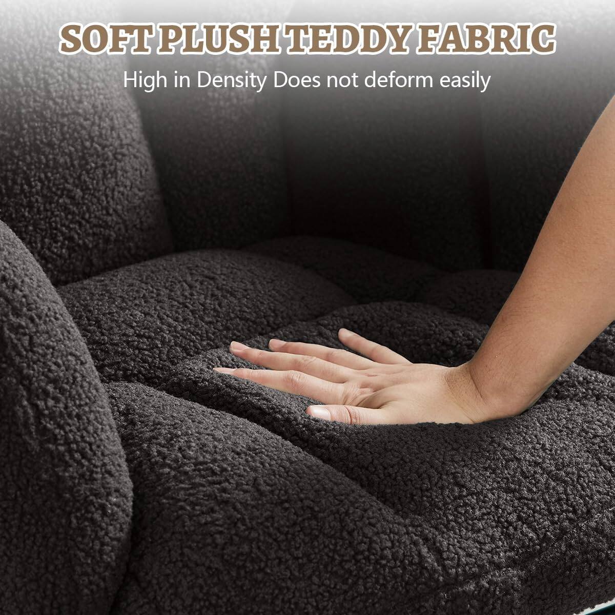 SOFT PLUSH TEDDY FABRIC  
High in Density Does not deform easily