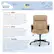 Alt View 20. Serta - Hannah Upholstered Executive Office Chair with Pillowed Headrest - Soft Plush - Beige.