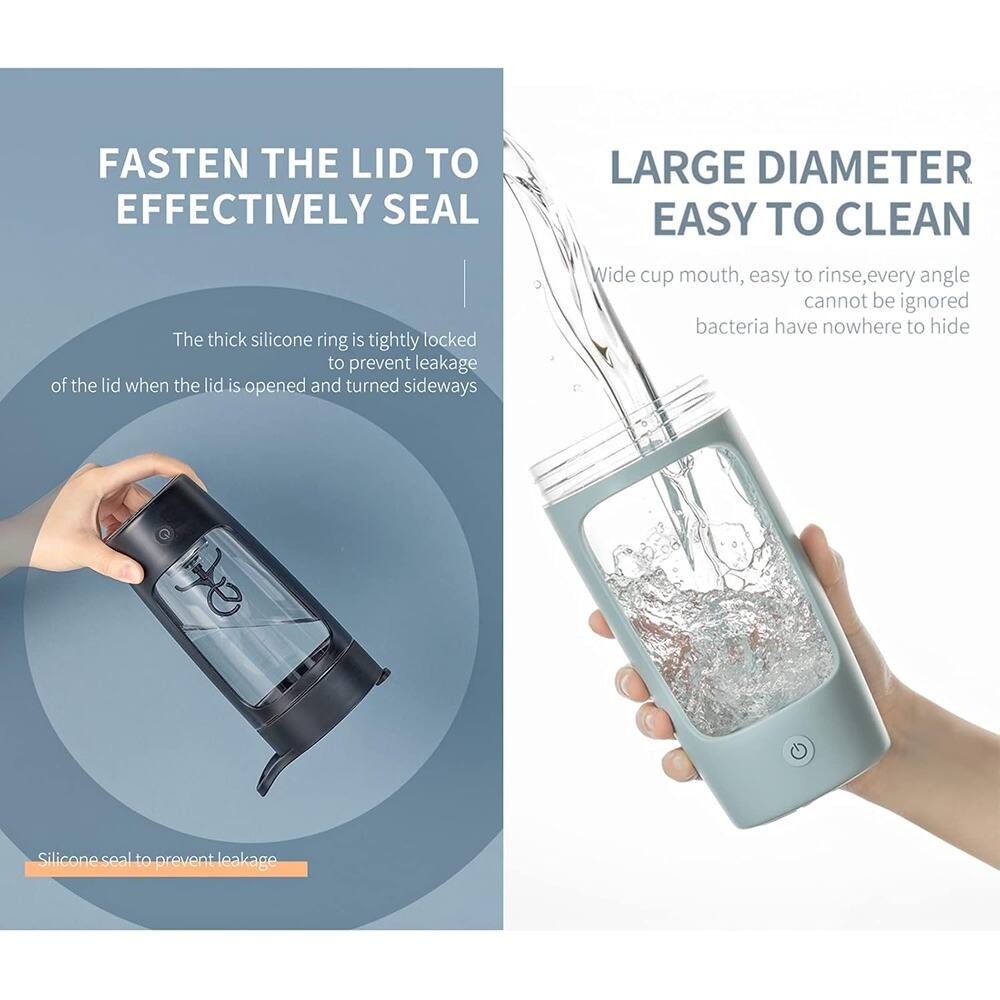 FASTEN THE LID TO EFFECTIVELY SEAL

The thick silicone ring is tightly locked to prevent leakage of the lid when the lid is opened and turned sideways

LARGE DIAMETER EASY TO CLEAN

Wide cup mouth, easy to rinse, every angle cannot be ignored bacteria have nowhere to hide

Silicone seal to prevent leakage