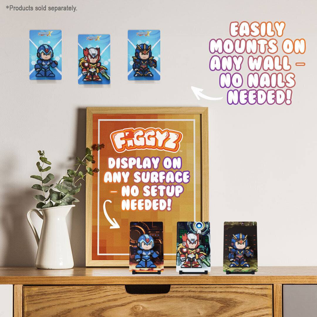 *Products sold separately.

EASILY MOUNTS ON ANY WALL - NO NAILS NEEDED!

FIGGYZ DISPLAY ON ANY SURFACE - NO SETUP NEEDED!