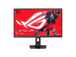 ASUS - ROG Strix 27" Dual Mode 4K/162Hz & FHD/485Hz IPS Monitor, 0.3ms, FreeSync/G-SYNC, USB-C, Ergo Stand XG27UCGR - Black