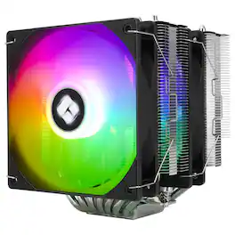 Thermalright - Phantom Spirit 120 SE ARGB CPU Air Cooler, Dual TL-C12B-S V2 PWM Fan, for AMD AM4 AM5/Intel 1700/1150/1151/1200/1851 - Black