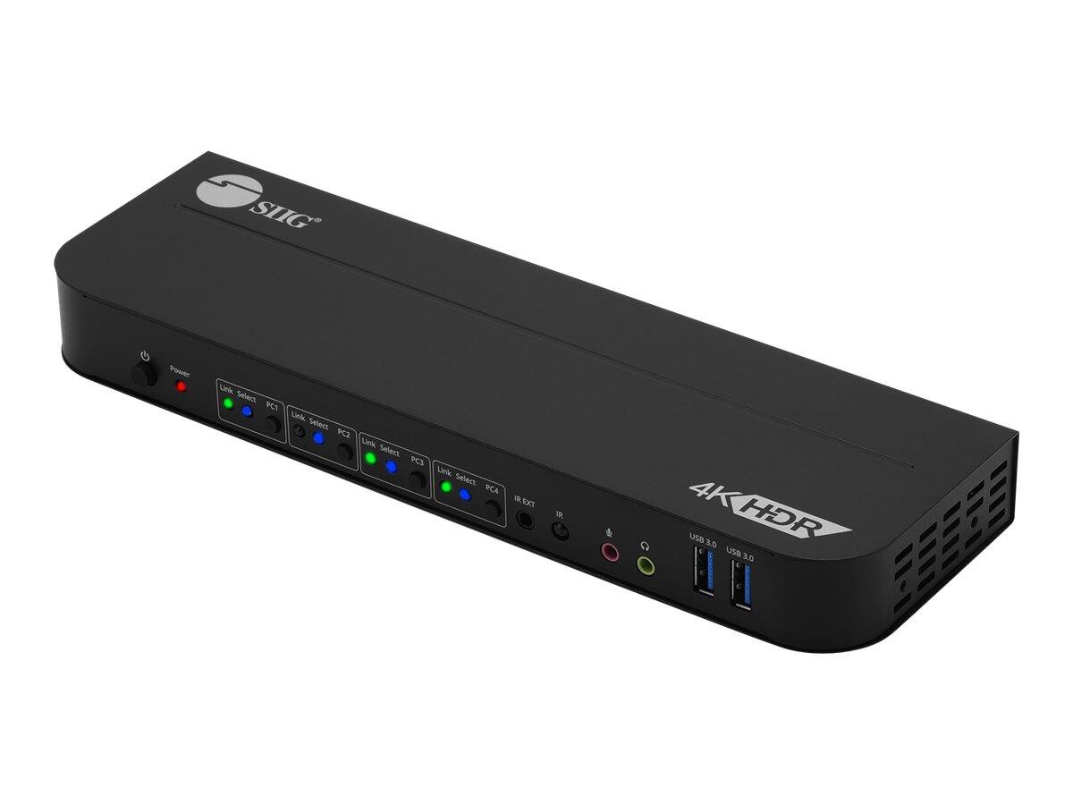STIG  
Power  
Link Select PC1  
Link Select PC2  
Link Select PC3  
Link Select PC4  
VR. EXT  
ER  
4K HDR  
USB 3.0