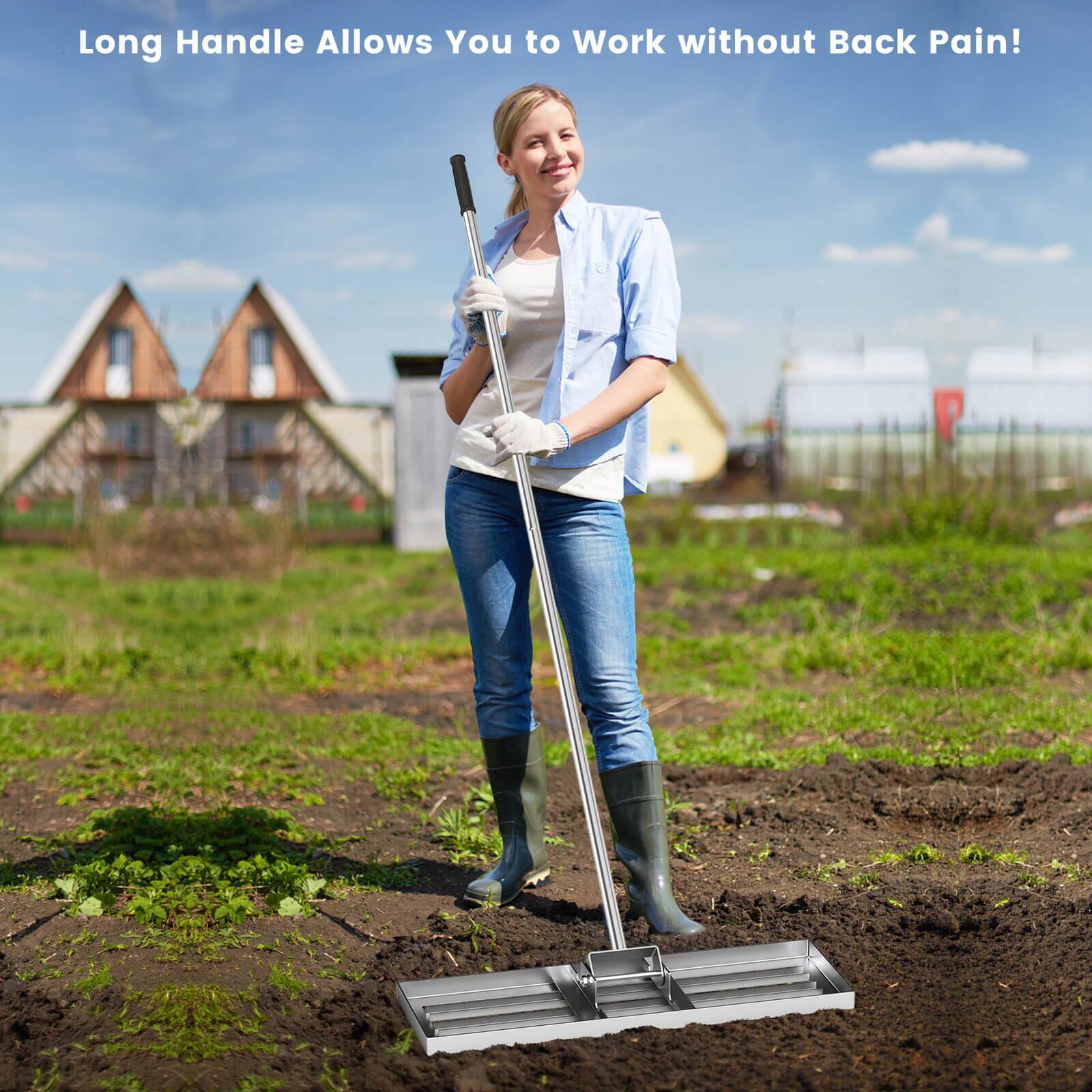 Long Handle Allows You to Work without Back Pain!