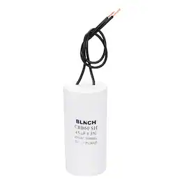 Unique Bargains - 45uF CBB60 Running Capacitor, AC 450V 2 Wire for Air Compressor, Washing Machine, Refrigerator, Air Conditioner - White