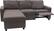 Alt View 12. Serta - Palisades Contemporary Fabric Reclining Sectional - Gray.