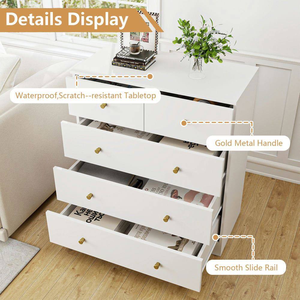 Details Display

- Waterproof, Scratch-resistant Tabletop
- Gold Metal Handle
- Smooth Slide Rail