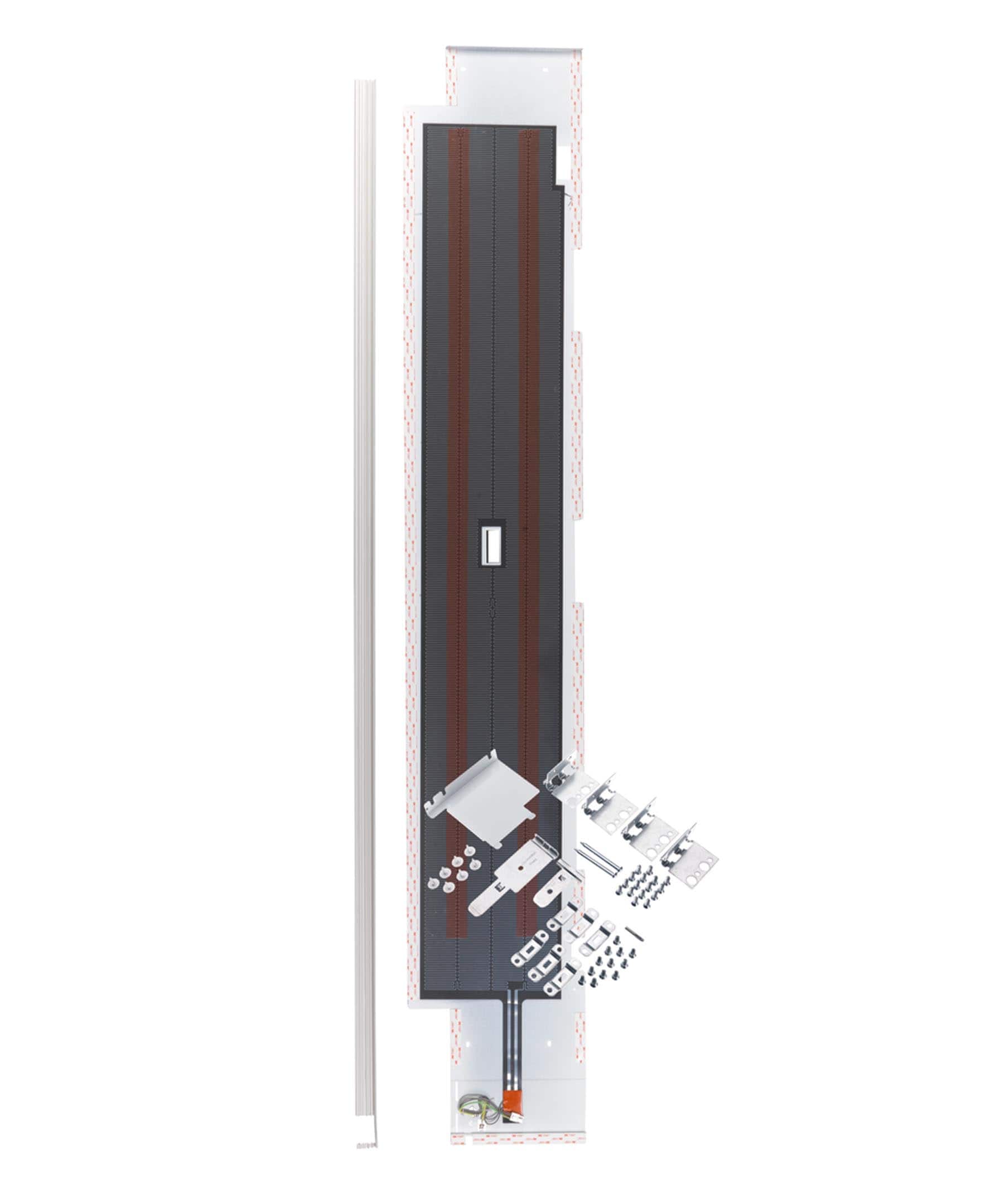 Front. Miele - KSK 1002 Side By Side Kit - White.