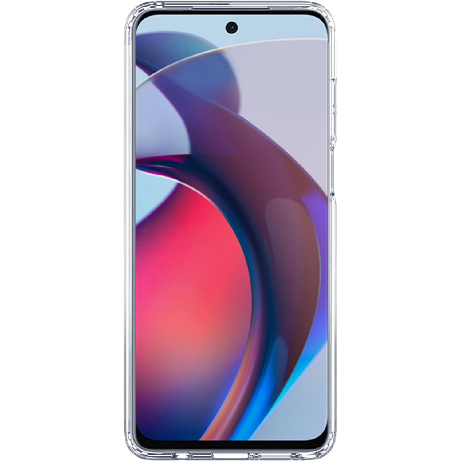 Alt View 11. SaharaCase - Hybrid-Flex Hard Shell Series Case for Motorola G Stylus 5G (2023) - Clear.