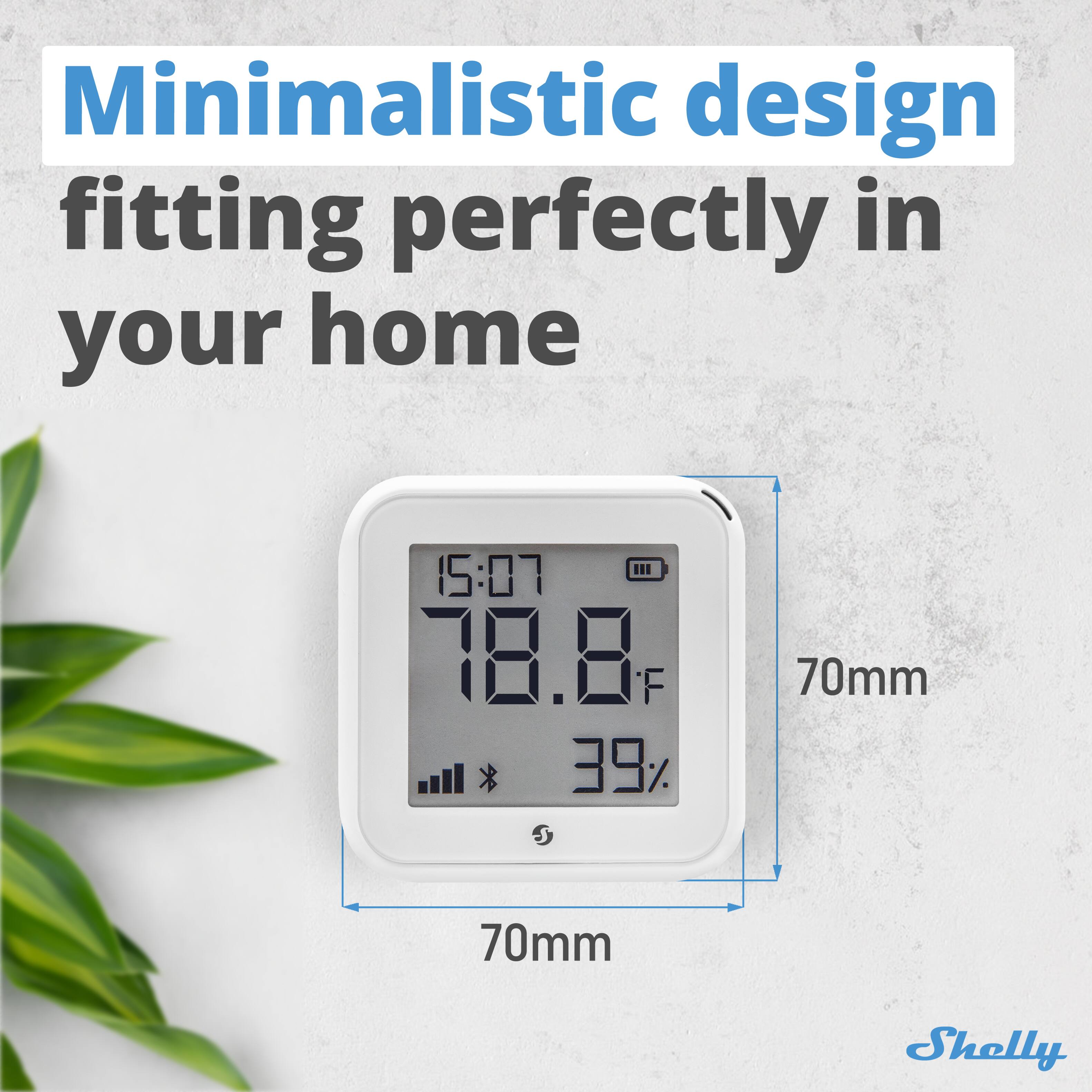 Minimalistic design fitting perfectly in your home

15:07  
78.8°F  
39%  
70mm x 70mm  
Shelly