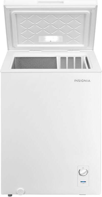 Insignia™ 3.5 Cu. Ft. Garage Ready Chest Freezer White NS Insignia™ 3.5 Cu. Ft. Garage Ready Chest Freezer White NS