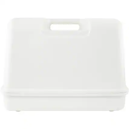Front. Singer - Singer 250121096 Universal Hard Case - White - White.
