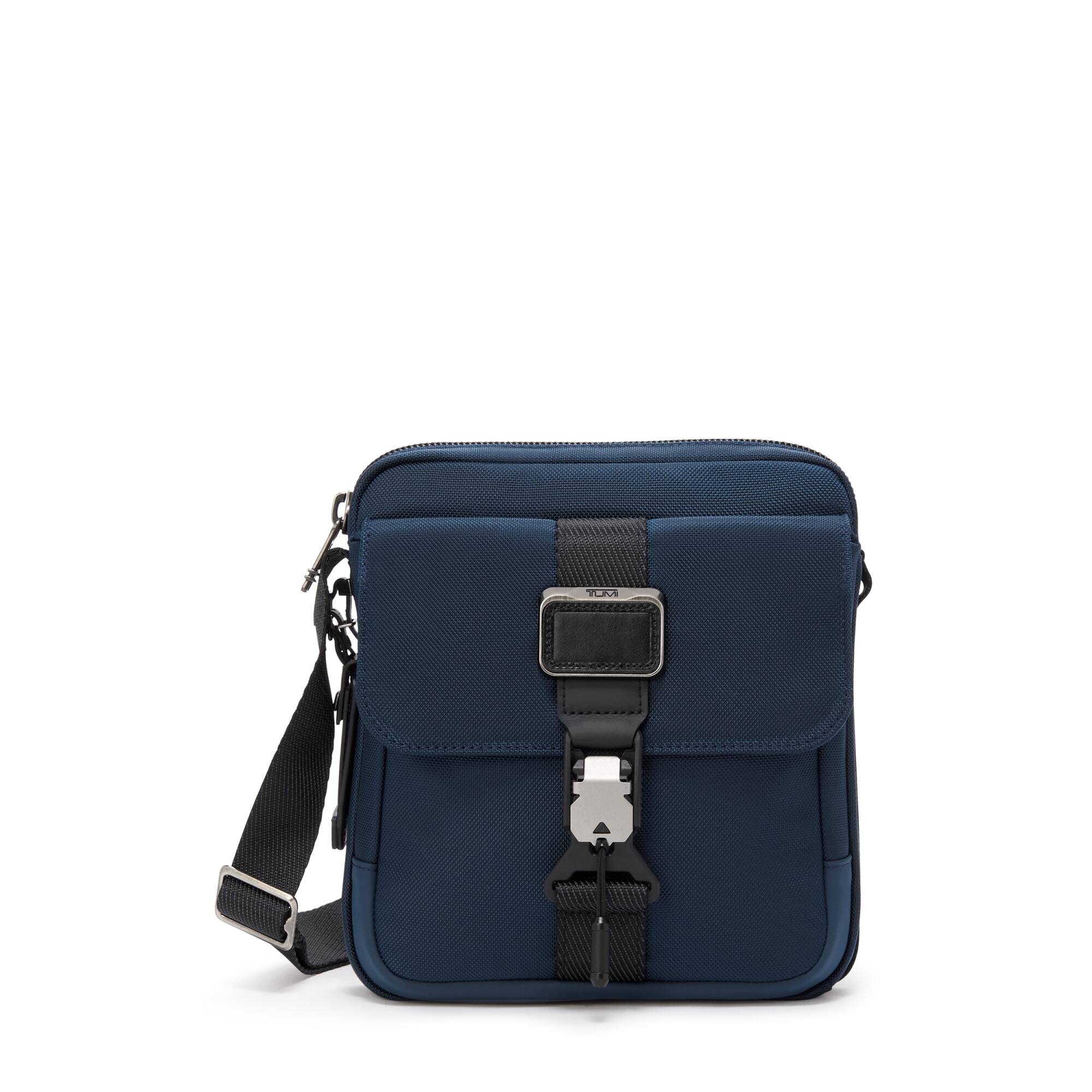 Front. TUMI - Axis Junior Crossbody - Navy.