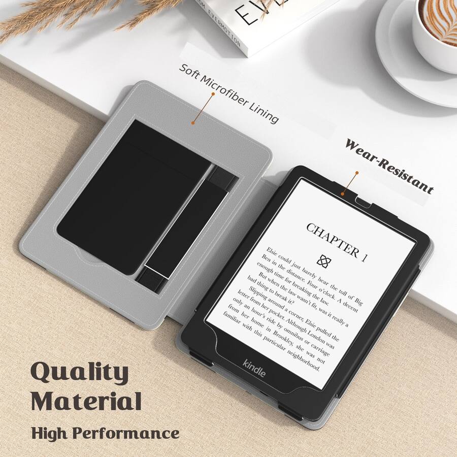 Funda Con Soporte Para Kindle Paperwhite 10ª Generación 2018 - Con Correa De Mano Y Ranura Para Tarjeta