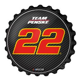 The Fan-Brand - Joey Logano 18.5" Bottle Cap Wall Sign - Multicolor