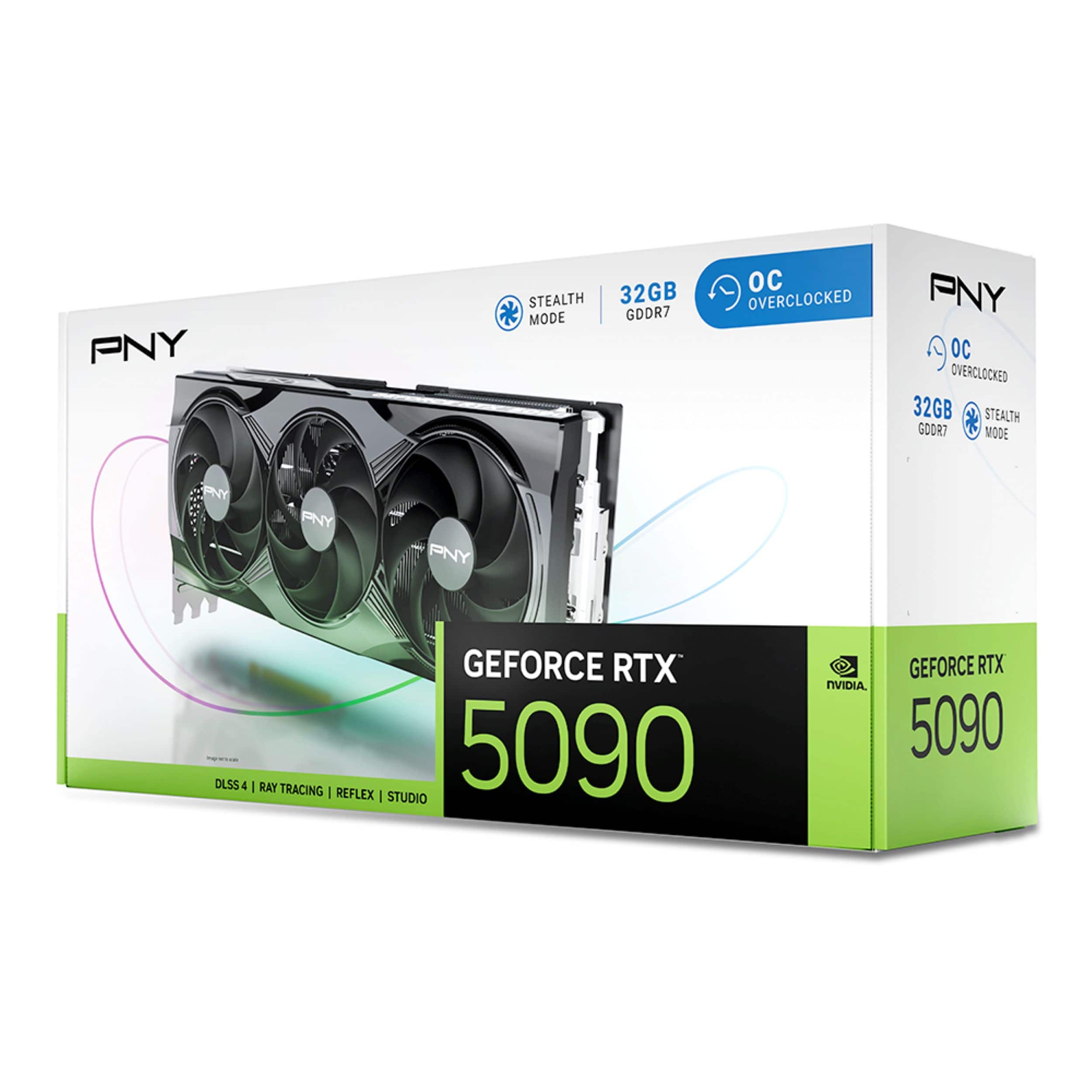 PNY GeForce RTX 5090 32GB OC GDDR7 PCI Express 5.0 Graphics Card