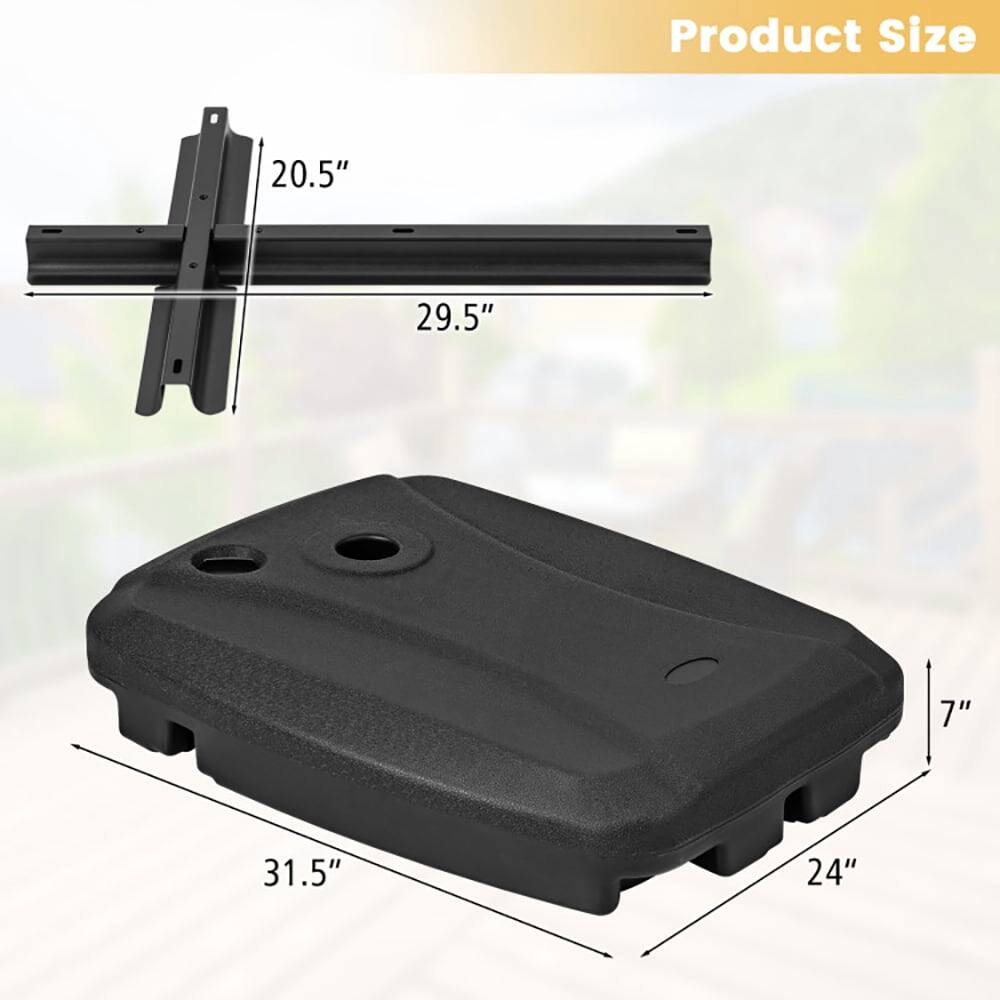 Product Size: 20.5" x 29.5" x 7" x 31.5" x 24"