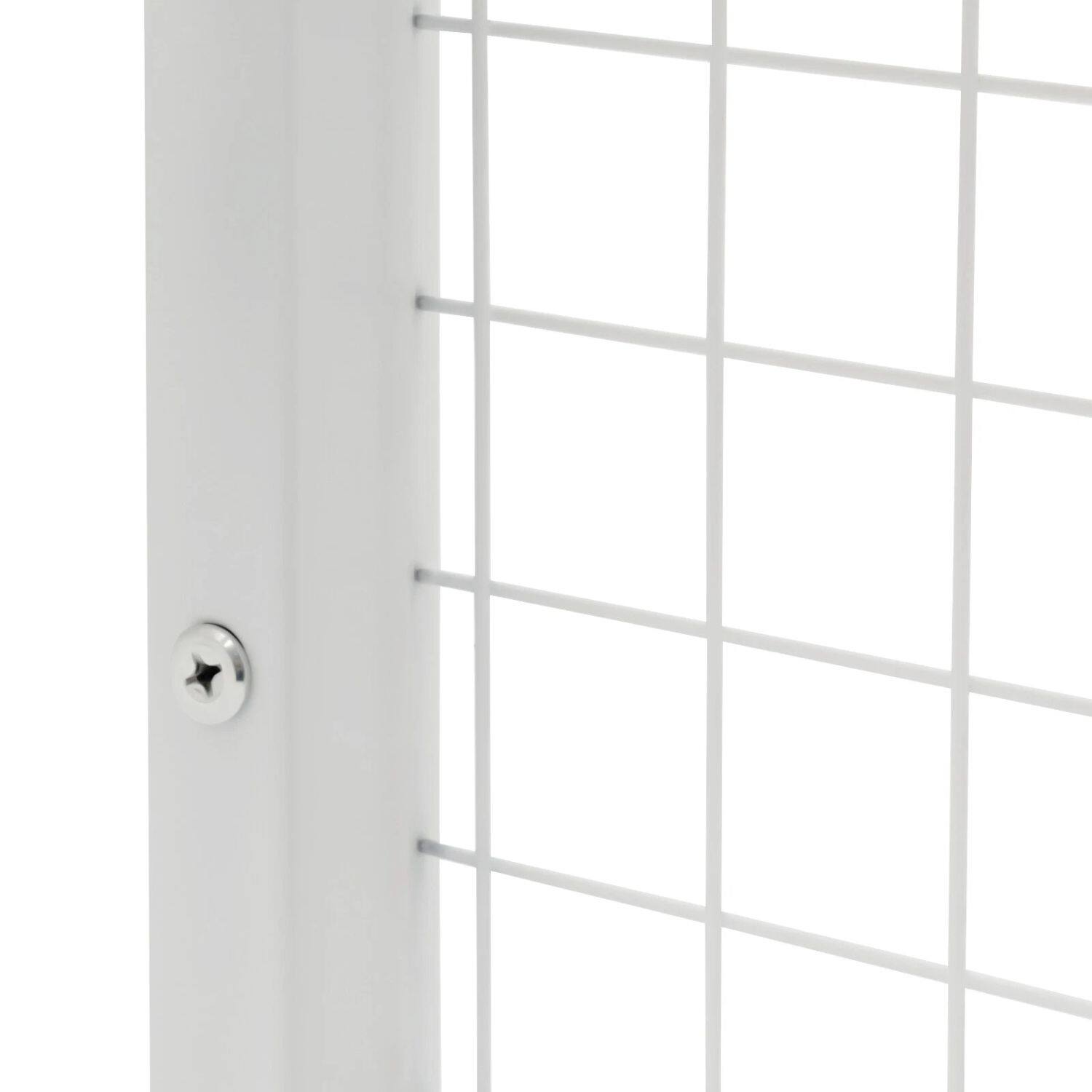 Alt View 1. Home Collection - Desktop Bookcase Organizer – Tabletop Bookshelf & Computer Desk Storage Rack - White.