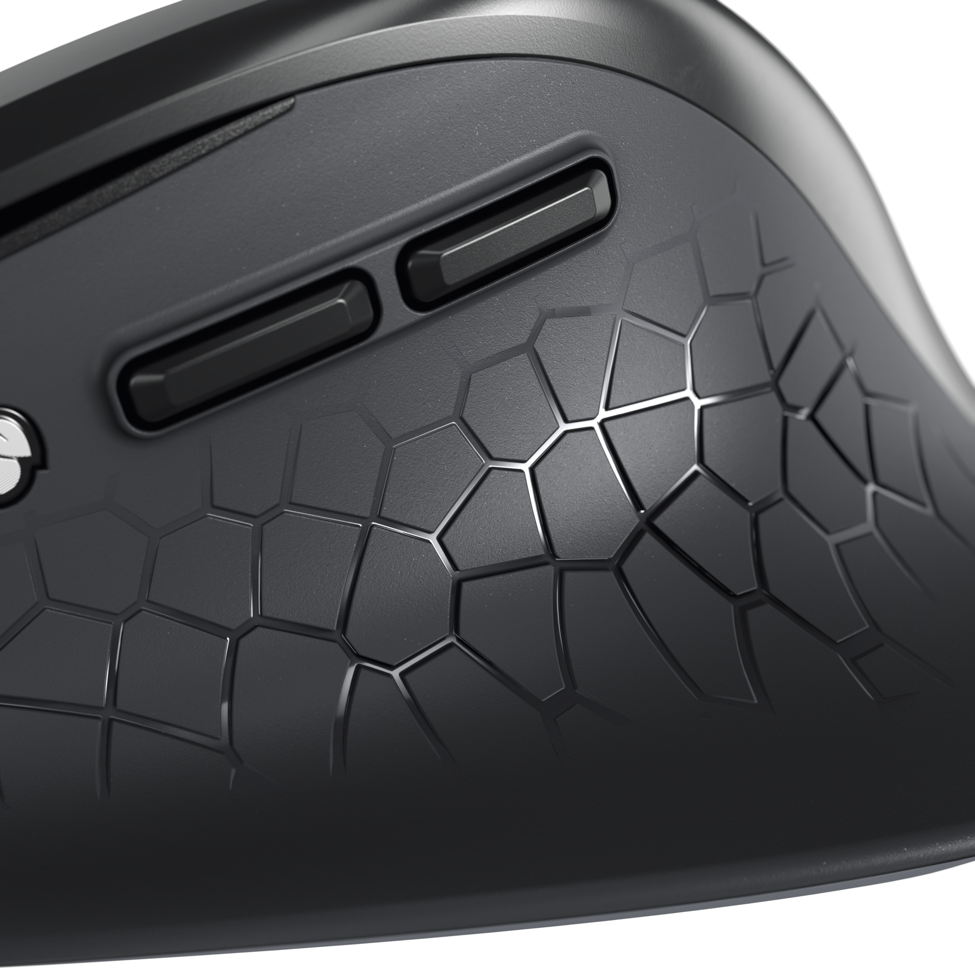 Left. CHERRY - STREAM MOUSE COMFORT BK - Black.