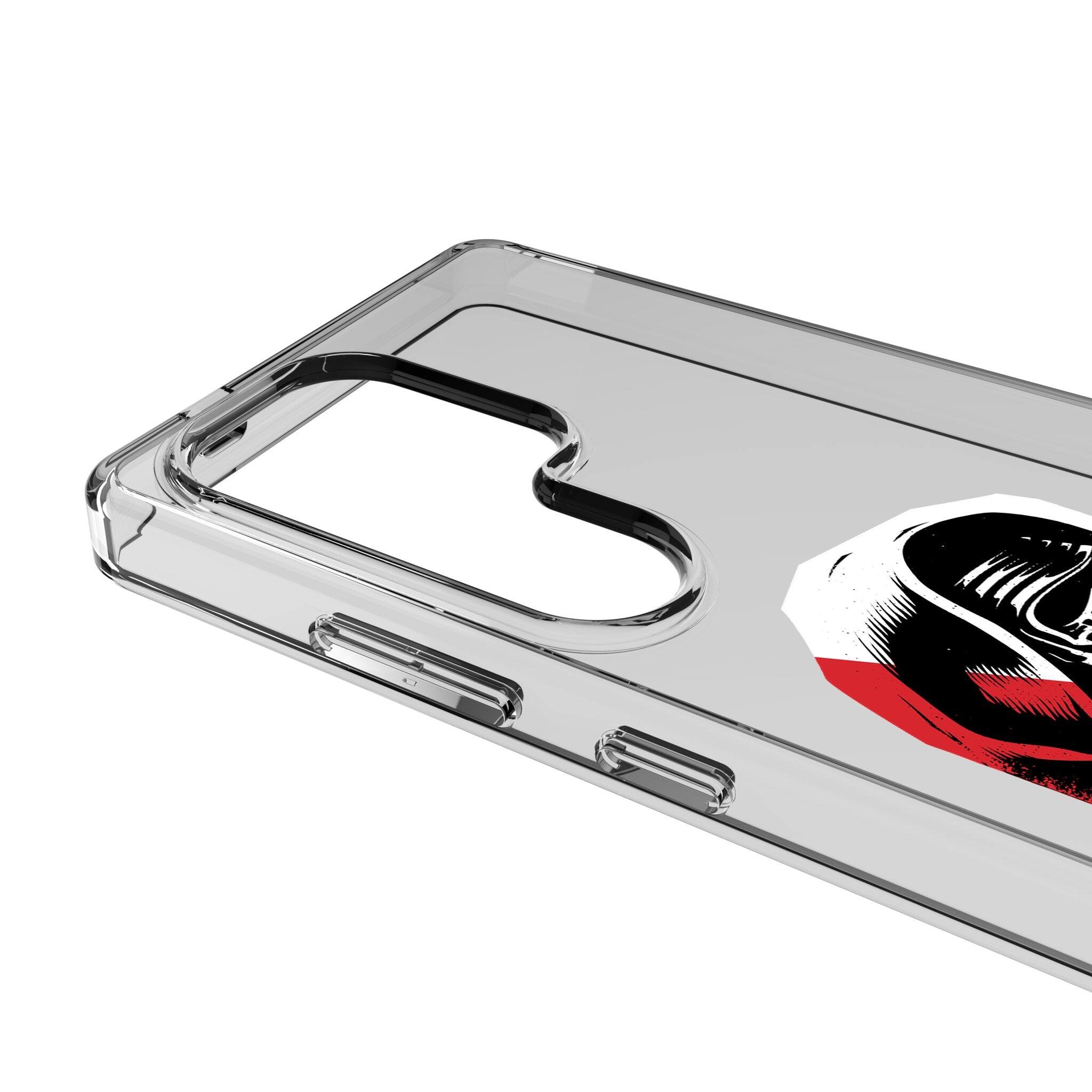 Left. Keyscaper - Star Wars: The Force Awakens Ransom Clear Phone Case - Samsung Galaxy S24 Plus - Kylo Ren.