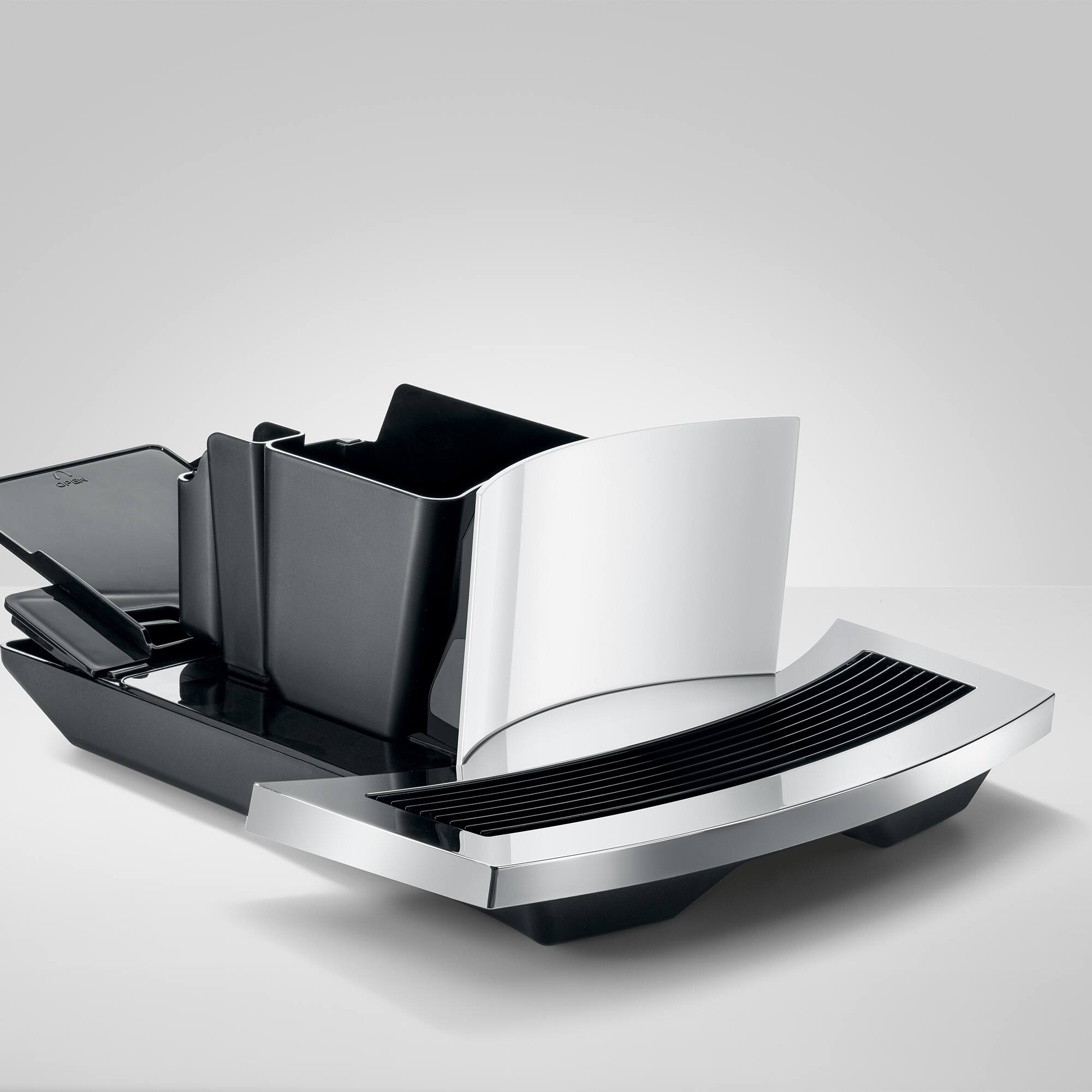 Alt View 12. Jura - E4 Espresso Machine - Piano White.