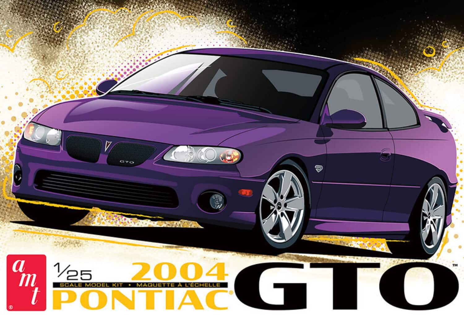 PopMarket - AMT 2004 Pontiac GTO 1/25 Scale Model Kit - COLLECTIBLES - Multicolor price history on PriceWatchPro