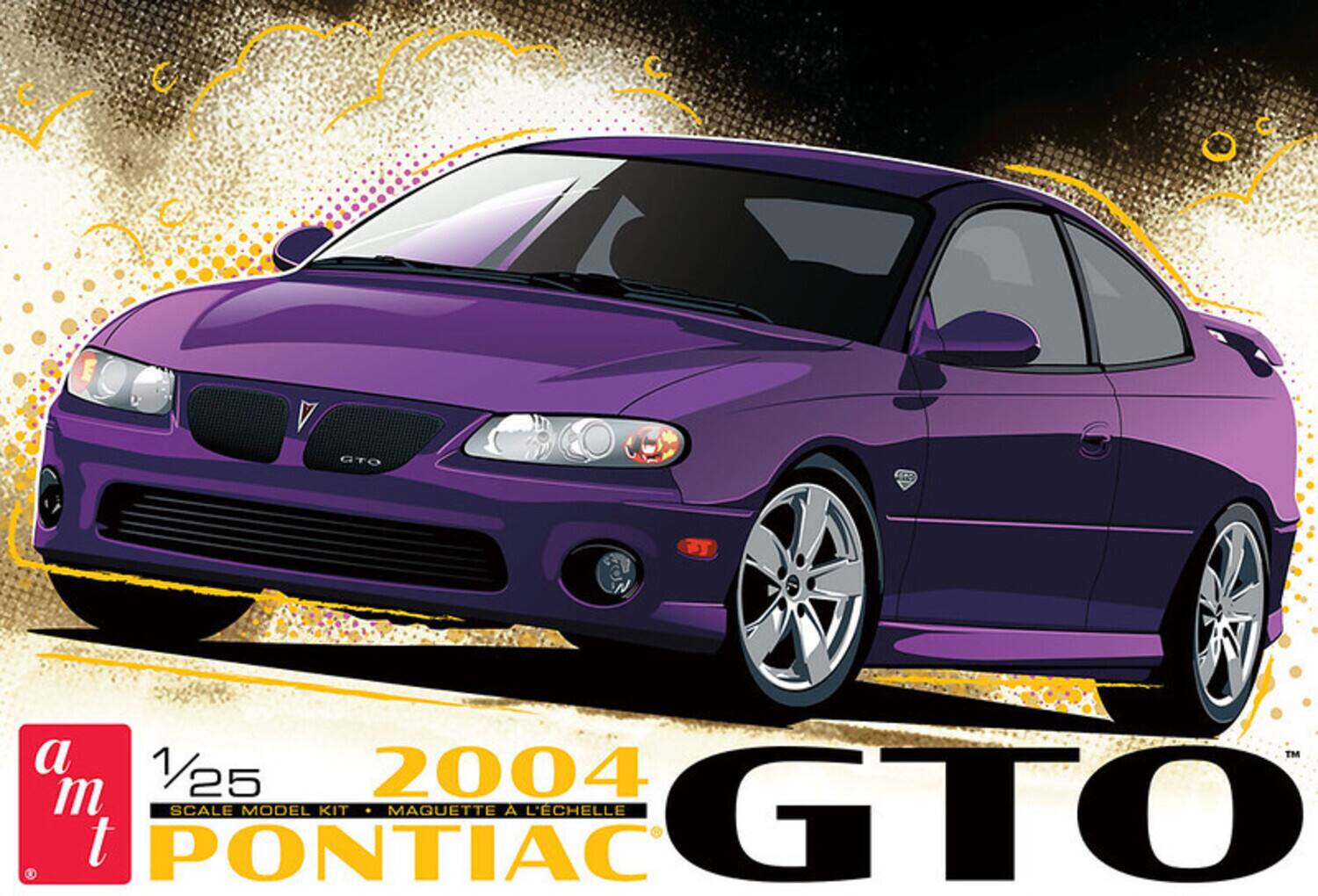 V GTO a TM m 1/25 2004 SCALE MODEL KIT MAGUETTE A L'ECHELLE GTO PONTIAC