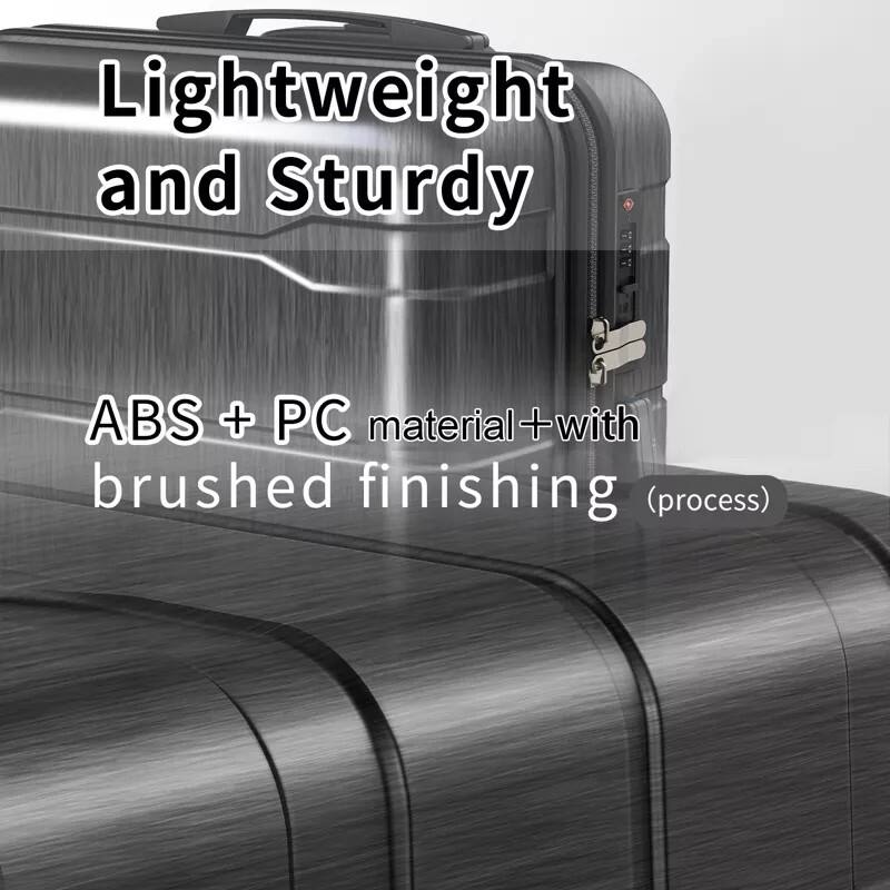 Lightweight and Sturdy

ABS + PC material with brushed finishing (process)