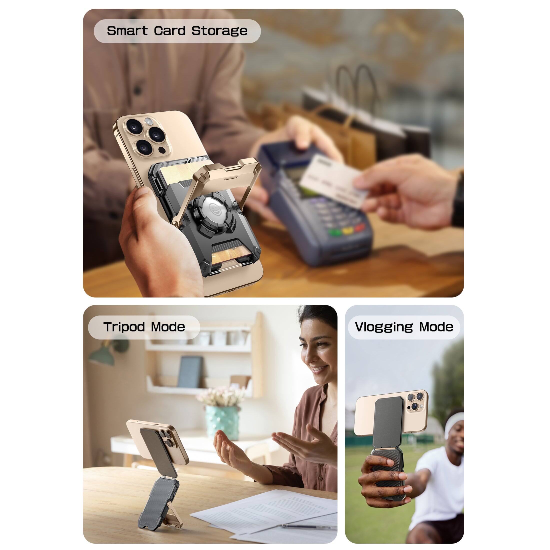 Smart Card Storage

Tripod Mode

Vlogging Mode