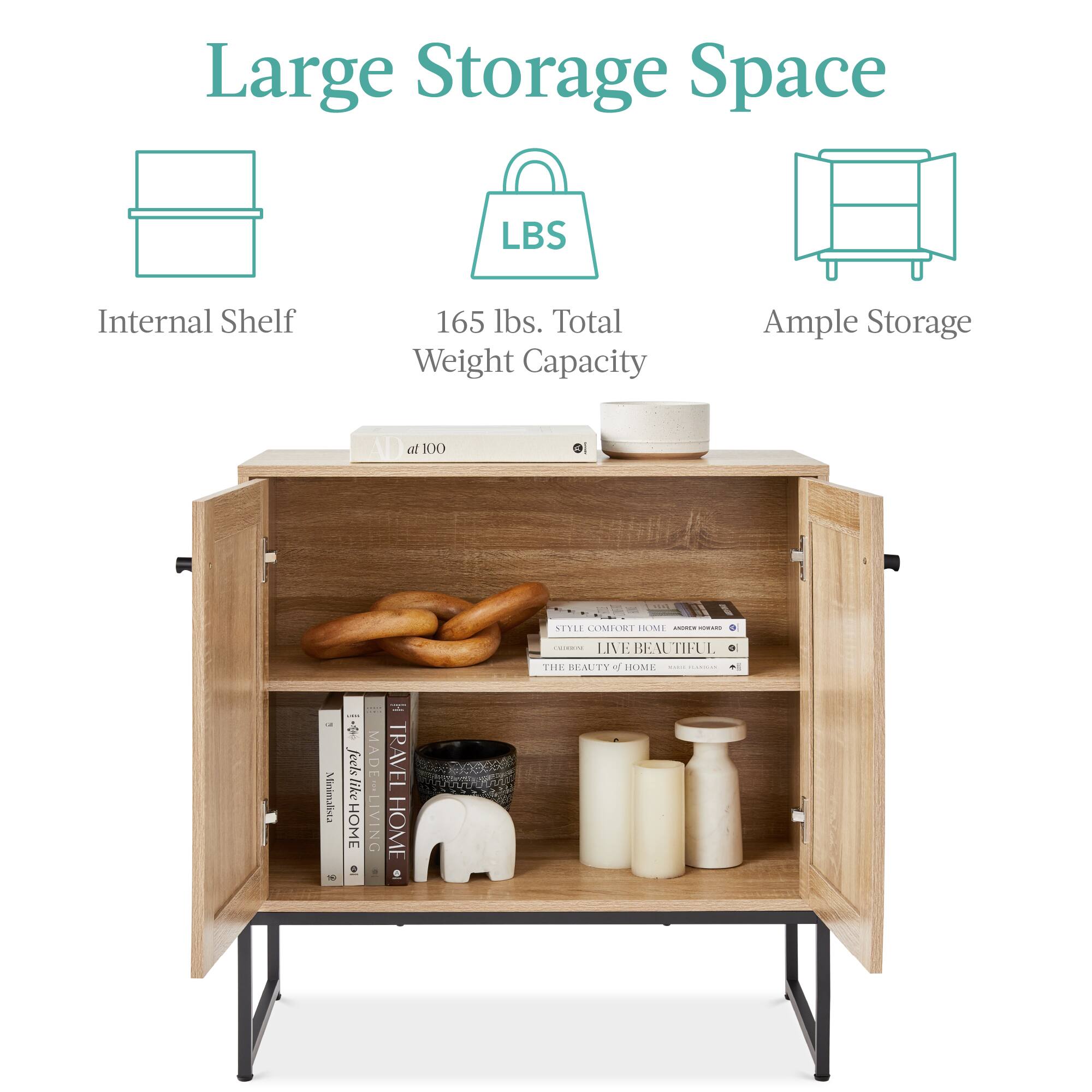 Large Storage Space

Internal Shelf

165 lbs. Total Weight Capacity

Ample Storage

LBS

at 100

TRAVEL HOME

STYLE COMFORT HOME

LIVE BEAUTIFUL

THE BEAUTY OF HOME