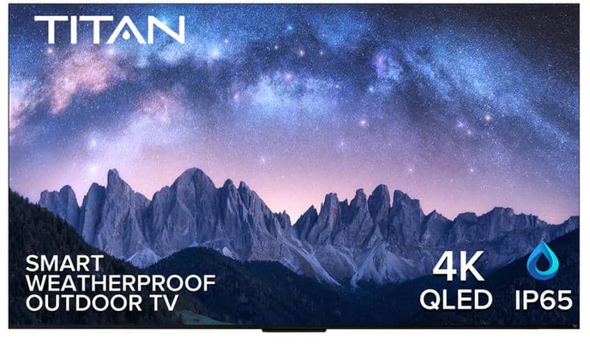 Titan - G100 Mini-QLED 65" Covered Patio Outdoor TV, Google OS, IP65 Weatherproof, 4K, USA