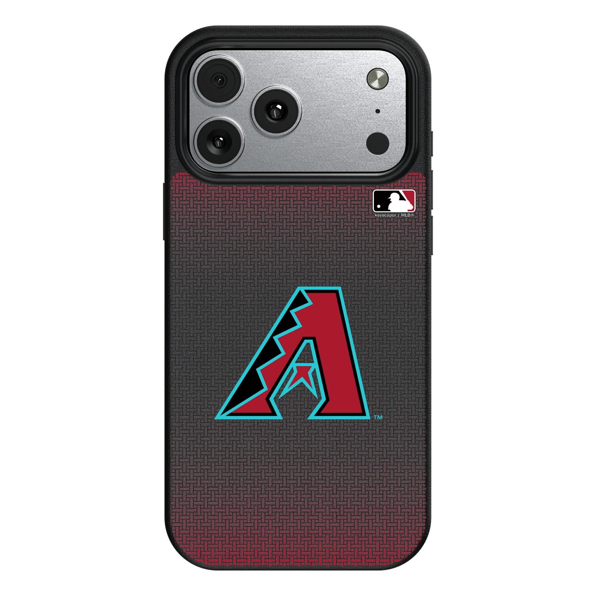 Keyscaper - MLB - Arizona Diamondbacks Linen Logo iPhone Magnetic Bump Case - 17 Pro - Black price history on PriceWatchPro