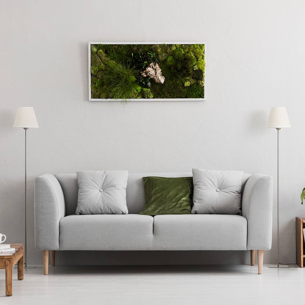 Back. Oumilen - Set of 2 55.3" Standing Lamps with Foot Switch & E26 Base for Living Room, Bedroom, Office.