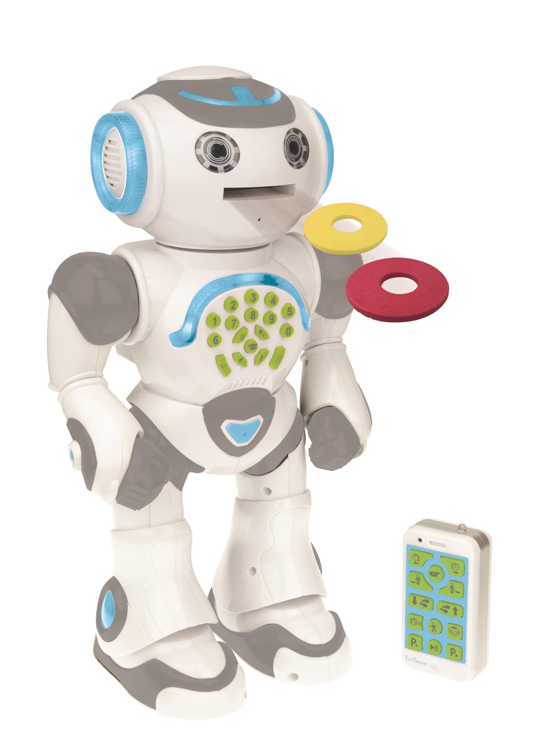 Lexibook - POWERMAN MAX My Educational Robot with Story Maker with Remote Control (English)