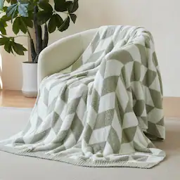 color:ChevronGreen+size:Throw(50"x60")