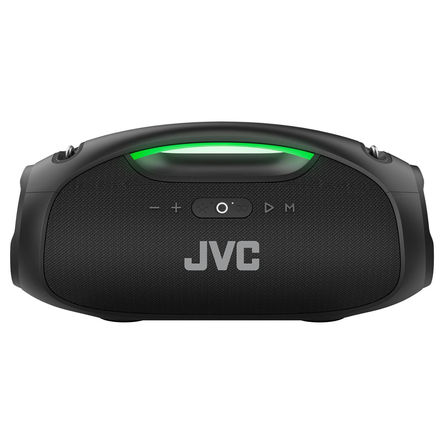 Angle. JVC - Jvc Sp-pa15bt Portable Bluetooth Speaker With Led Lights And Speakerphone, True Wireless, Black, Sp-pa15bt - Black.