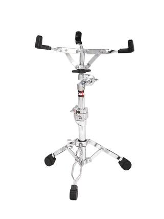 Front. Gibraltar Hardware - Snare Drum Stand, Medium Weight Double Braced Tripod with Super Lock Height Adjustment from 18" to 25".