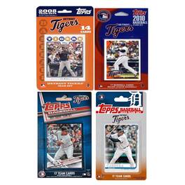 C&I Collectibles - Detroit Tigers Multi-Year Trading Cards Sets - Multicolor