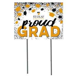 Jardine - St. Olaf Oles Class of 2023 18" x 24" Yard Sign - White