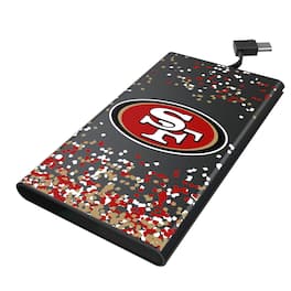 Keyscaper - San Francisco 49ers 5000mAh Flat Powerbank - Black