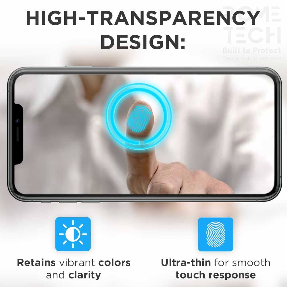 HIGH-TRANSPARENCY DESIGN:  
Built to Protect  
Designed to Perform  

Retains vibrant colors and clarity  
Ultra-thin for smooth touch response